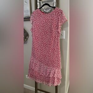 Lauren shift dress in size 16. Beautiful shift dressed with flutter sleeve.